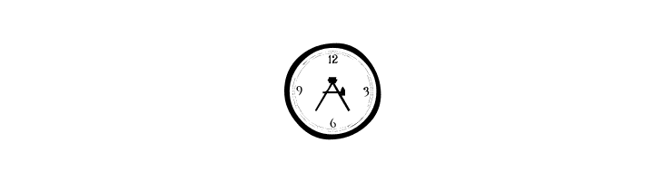 101! Clock Face  Free Fonts Download