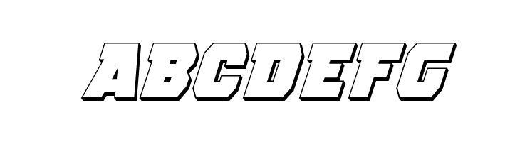 Rogue Hero 3D Italic  Free Fonts Download