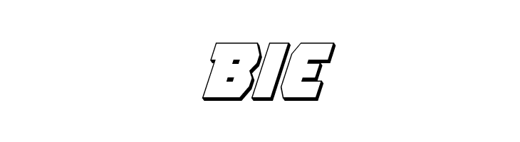 Rogue Hero 3D Italic  Free Fonts Download