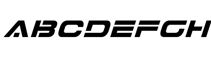 7th Service Italic  Free Fonts Download