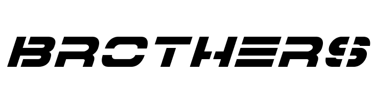 7th Service Italic  Free Fonts Download