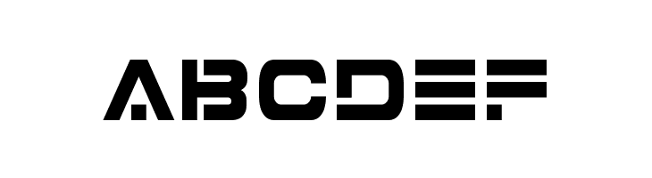 7th Service Condensed  Free Fonts Download