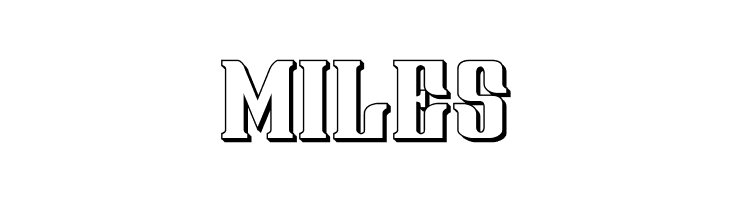 Gentleman Caller 3D  Free Fonts Download