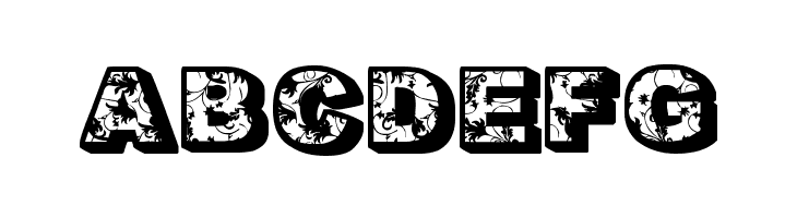 Floral Dawn Bold  Free Fonts Download