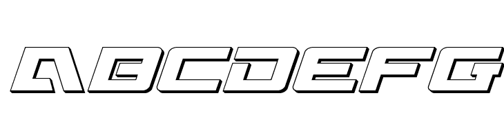 Wildcard 3D Italic  Free Fonts Download