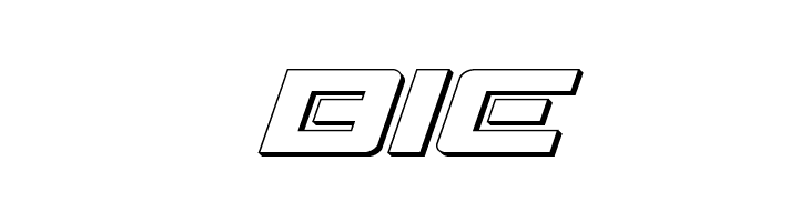 Wildcard 3D Italic  Free Fonts Download