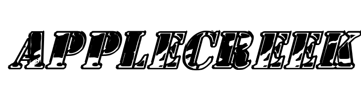 1st Cav II Italic  Free Fonts Download