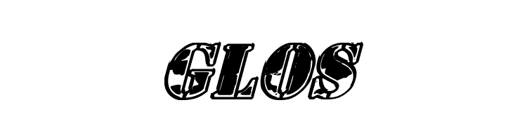 1st Cav II Italic  Free Fonts Download