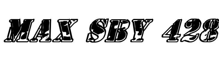 1st Cav II Italic  Free Fonts Download