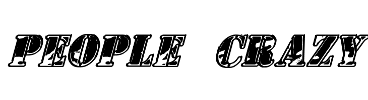 1st Cav II Italic  Free Fonts Download