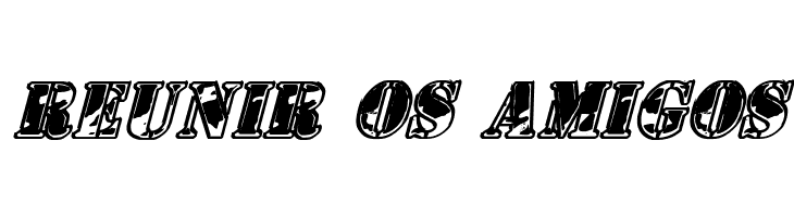 1st Cav II Italic  Free Fonts Download