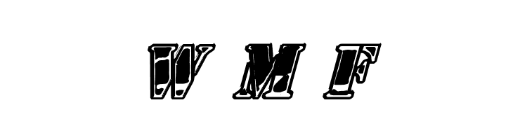 1st Cav II Italic  Free Fonts Download