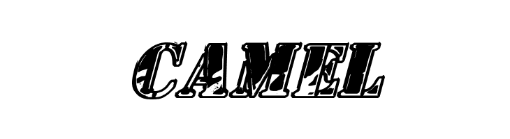 1st Cav II Italic  Free Fonts Download