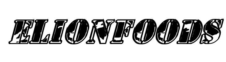 1st Cav II Italic  Free Fonts Download