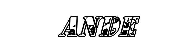1st Cav Italic  Free Fonts Download