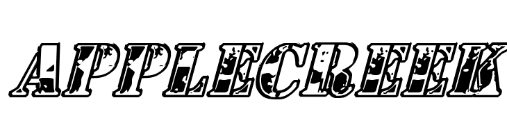 1st Cav Italic  Free Fonts Download