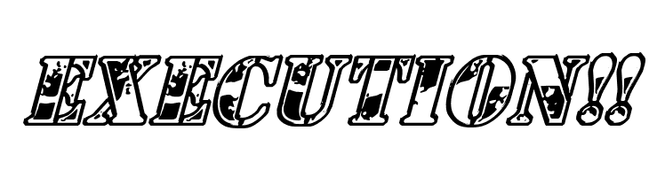 1st Cav Italic  Free Fonts Download