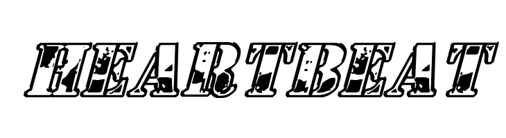 1st Cav Italic  Free Fonts Download