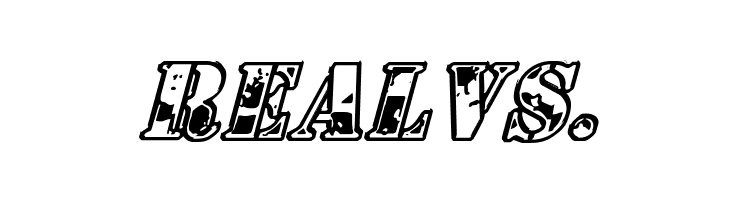 1st Cav Italic  Free Fonts Download