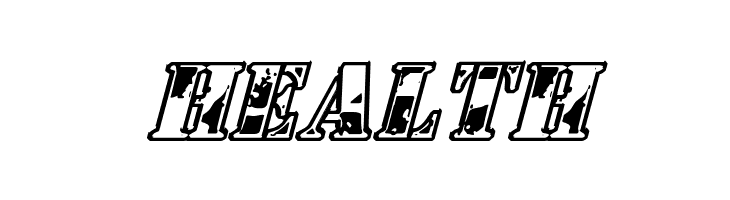 1st Cav Italic  Free Fonts Download