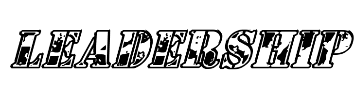 1st Cav Italic  Free Fonts Download