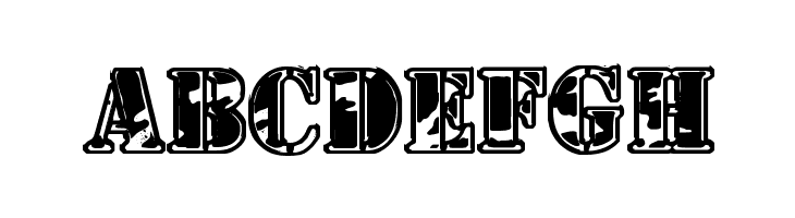 1st Cav II  Free Fonts Download