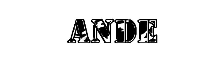 1st Cav II  Free Fonts Download