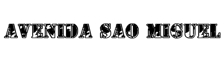 1st Cav II  Free Fonts Download