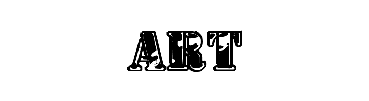 1st Cav II  Free Fonts Download