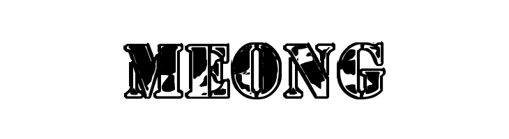 1st Cav II  Free Fonts Download