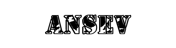 1st Cav II  Free Fonts Download