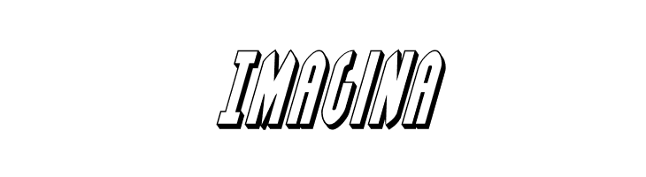 Grendel's Mother 3D Italic  Free Fonts Download