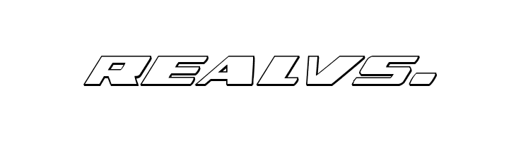 Dassault 3D Italic  Free Fonts Download