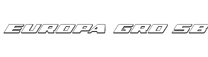 Dassault 3D Italic  Free Fonts Download
