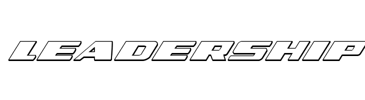 Dassault 3D Italic  Free Fonts Download