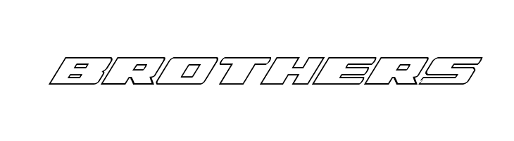 Dassault Outline Italic  Free Fonts Download