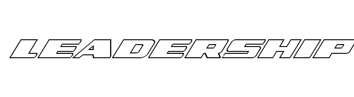 Dassault Outline Italic  Free Fonts Download