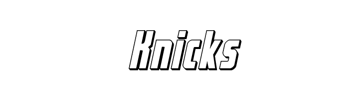 Captain Canaveral 3D Italic  Free Fonts Download