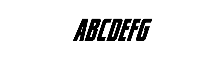 Captain Canaveral Super-Italic  Free Fonts Download