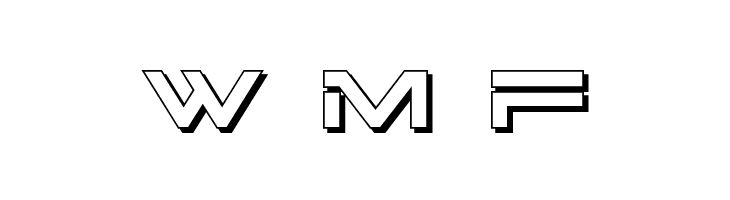 Dodger 3D  Free Fonts Download