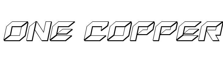 New York Escape 3D Italic  Free Fonts Download