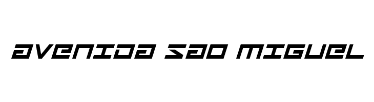 Avenger Italic  Free Fonts Download