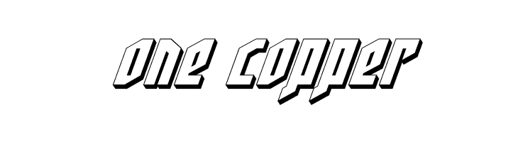 Deathshead 3D Italic  Free Fonts Download