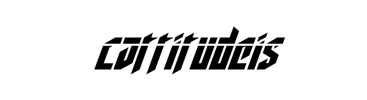 Deathshead Laser Italic  Free Fonts Download