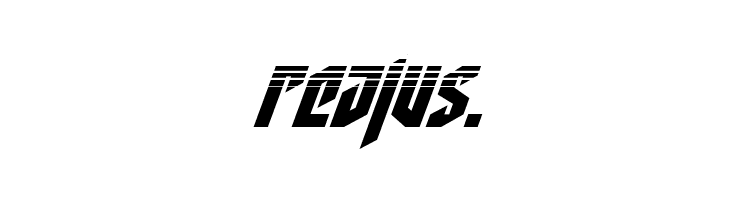 Deathshead Halftone Italic  Free Fonts Download