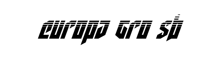 Deathshead Halftone Italic  Free Fonts Download