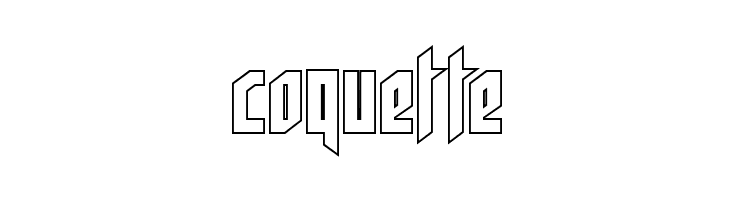 Deathshead Outline  Free Fonts Download