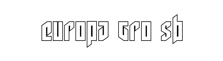 Deathshead Outline  Free Fonts Download