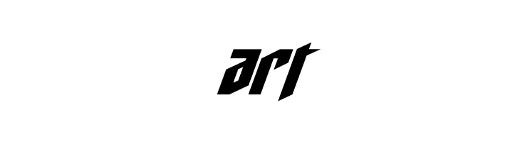 Deathshead Expanded Italic  Free Fonts Download