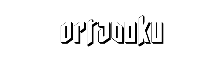 Deathshead 3D  Free Fonts Download